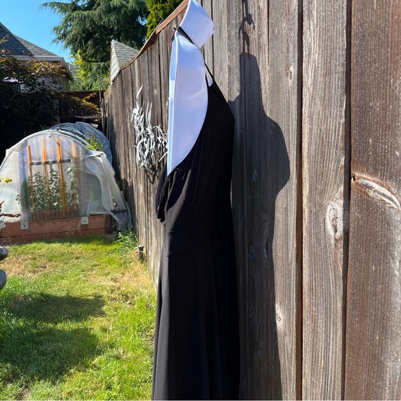 Free Press black halter dress size large - Picture 16 of 17